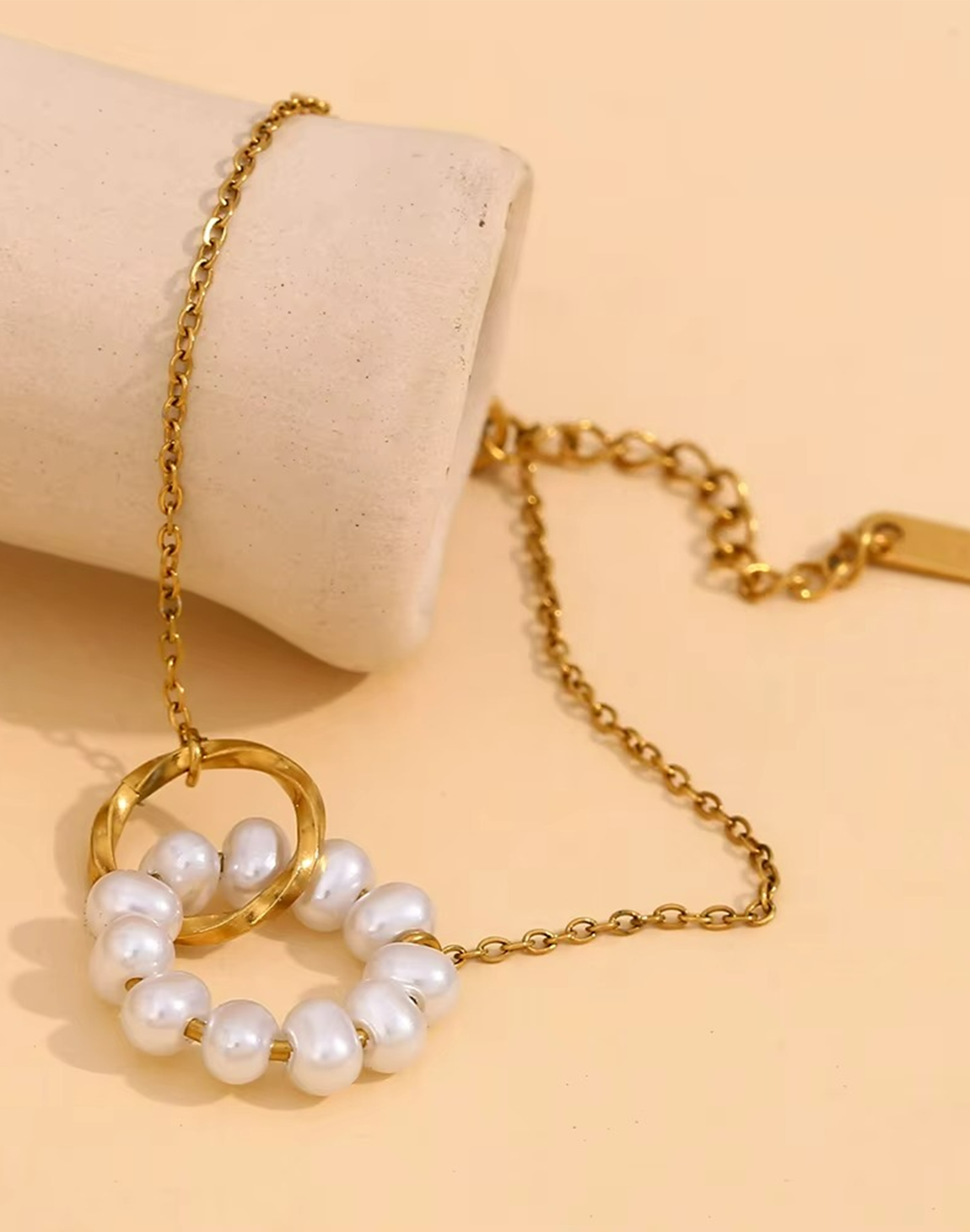 Pulsera Talía Con Circonias Para Mujer Bañada en Oro