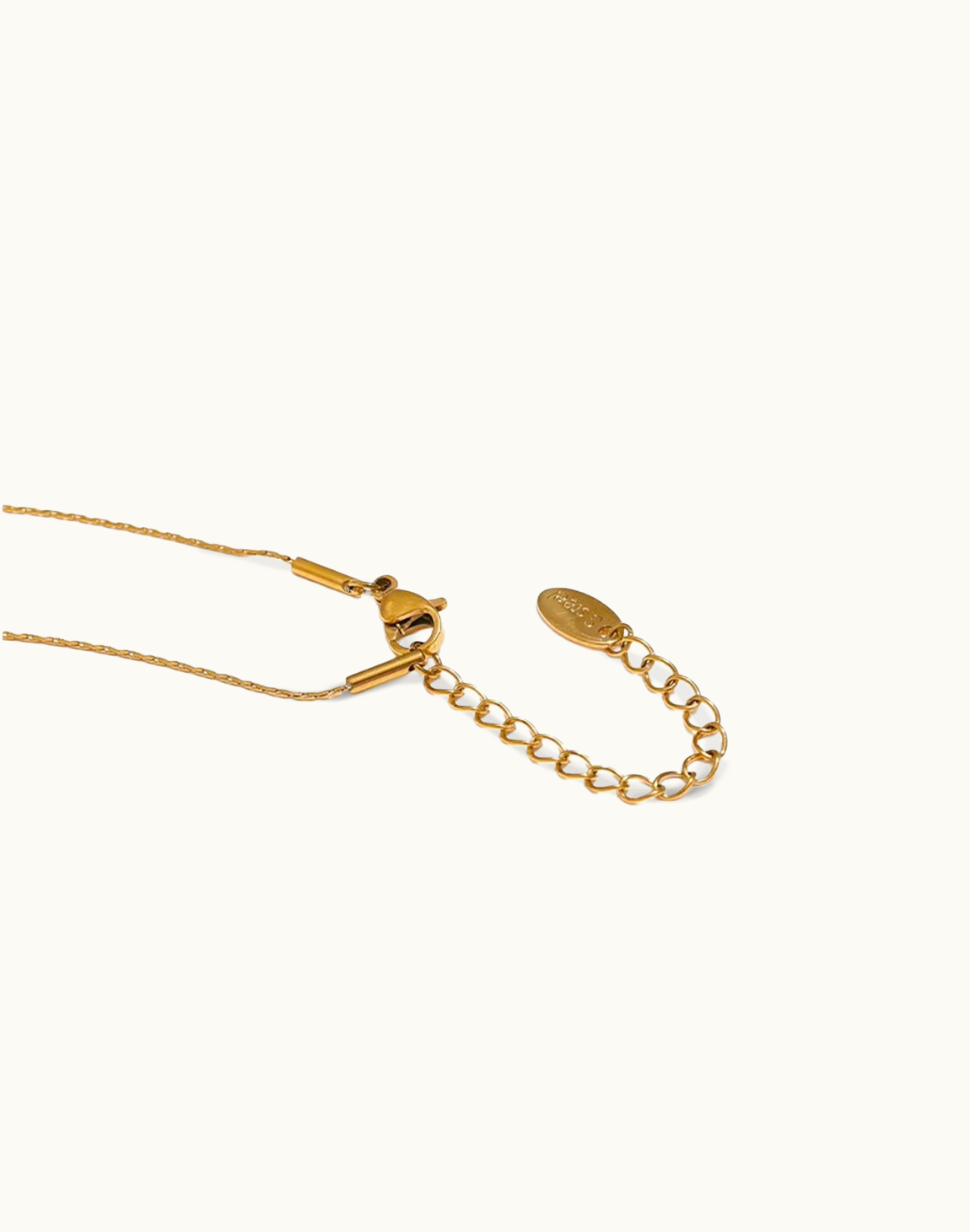 Collar Arena Para Mujer Bañados en Oro de 18k