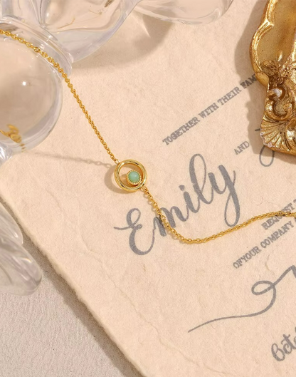 Pulsera Zahara Para Mujer Bañada en Oro