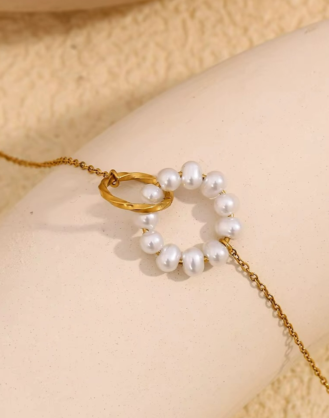 Pulsera Talía Con Circonias Para Mujer Bañada en Oro