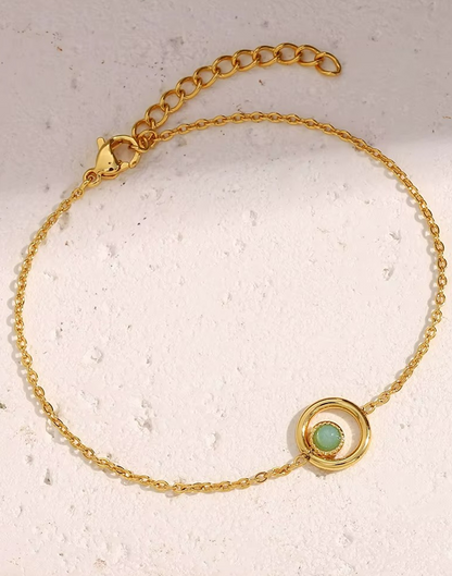 Pulsera Zahara Para Mujer Bañada en Oro