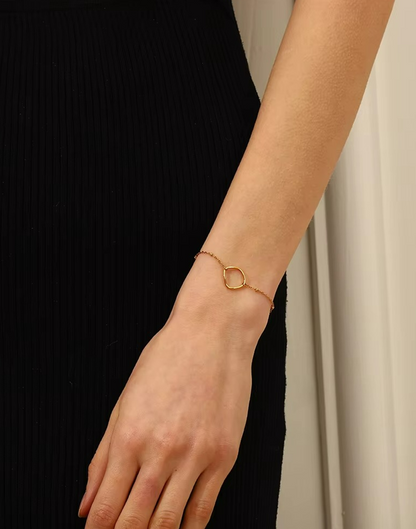 Pulsera Lúmina Para Mujer Bañada en Oro