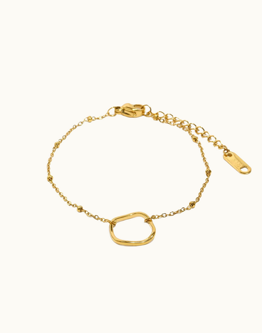 Pulsera Lúmina Para Mujer Bañada en Oro