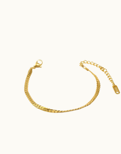Pulsera Dorina Para Mujer Bañada en Oro