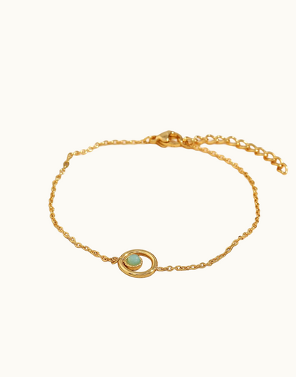 Pulsera Zahara Para Mujer Bañada en Oro