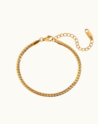 Pulsera Dorina Para Mujer Bañada en Oro