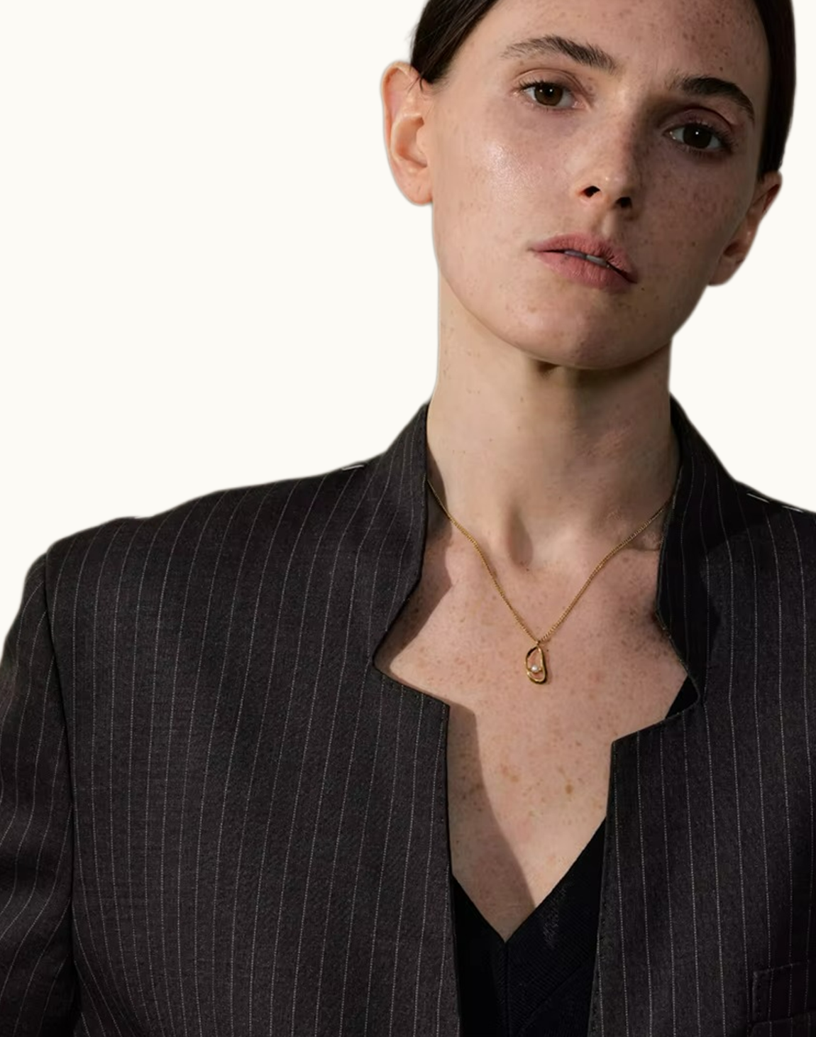 Collar Nara Con Perla Para Mujer Bañados en Oro de 18k