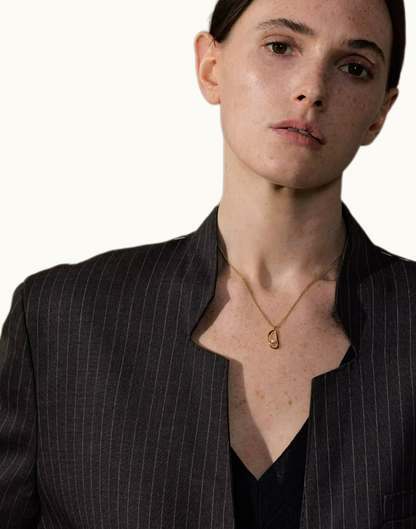 Collar Nara Con Perla Para Mujer Bañados en Oro de 18k