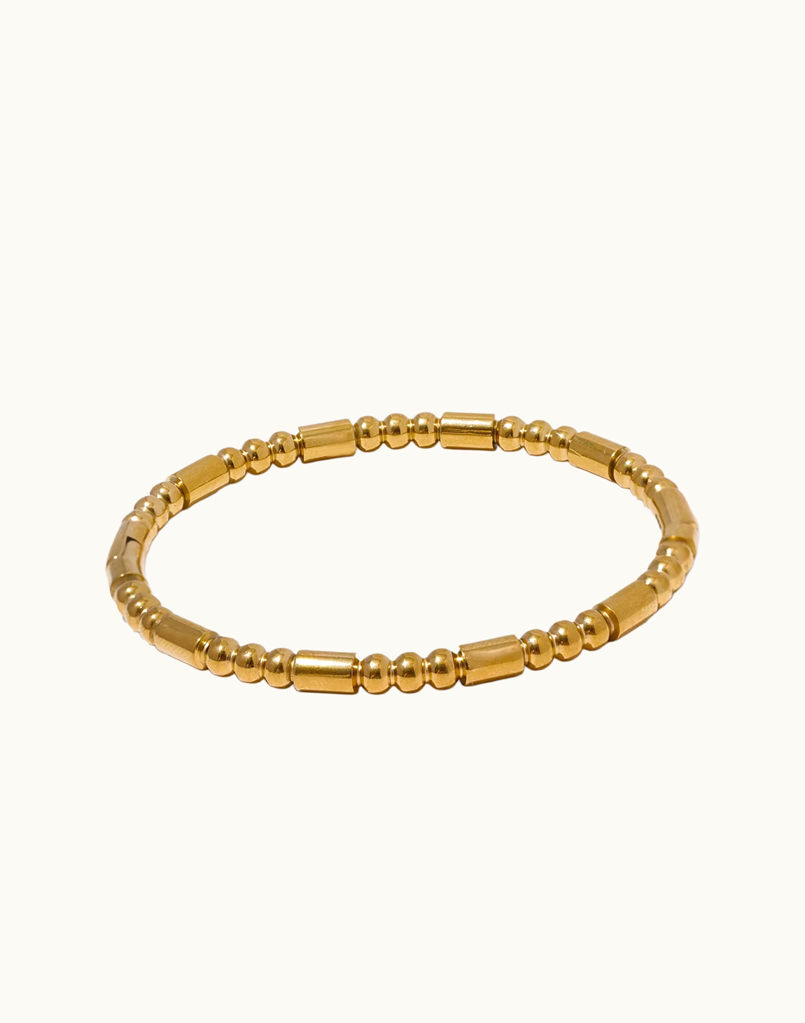 Pulsera Rosal Para Mujer Bañada en Oro