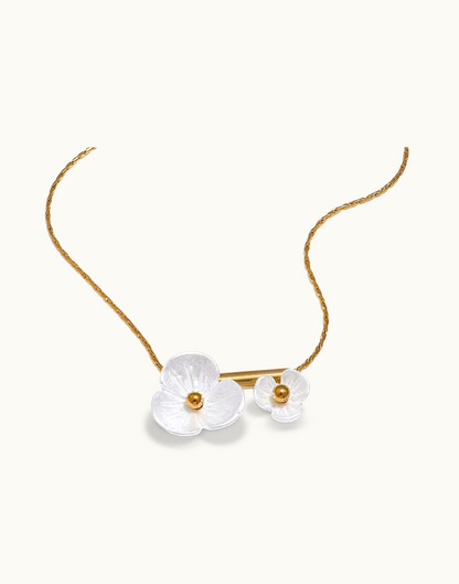 Collar Arena Para Mujer Bañados en Oro de 18k